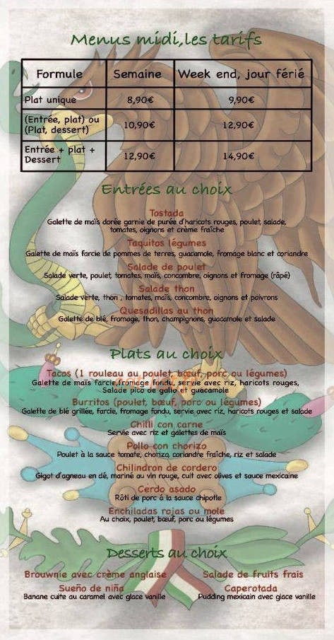 Mr Fry n Grill — carte page 5
