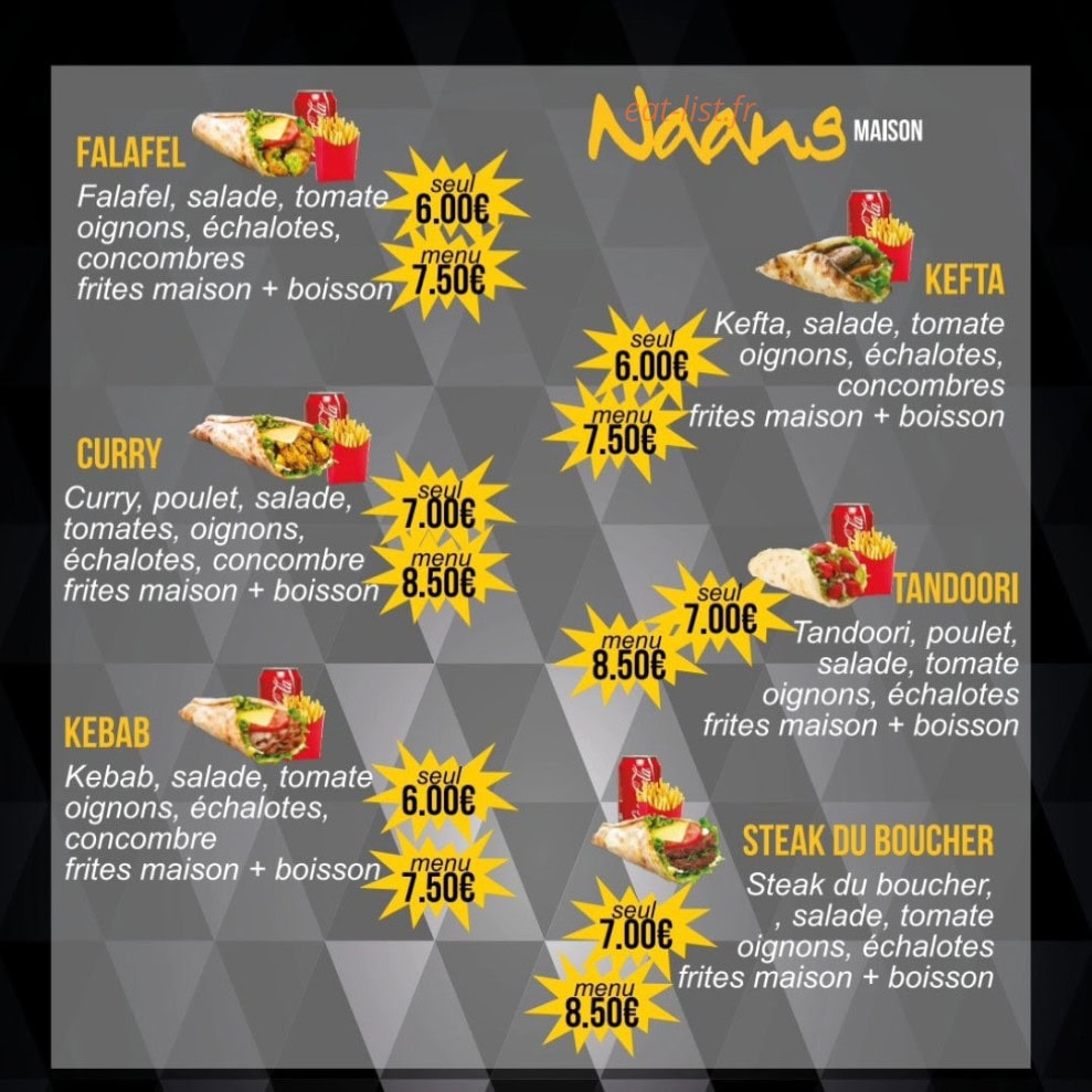 Mxn & Tacos — carte page 4