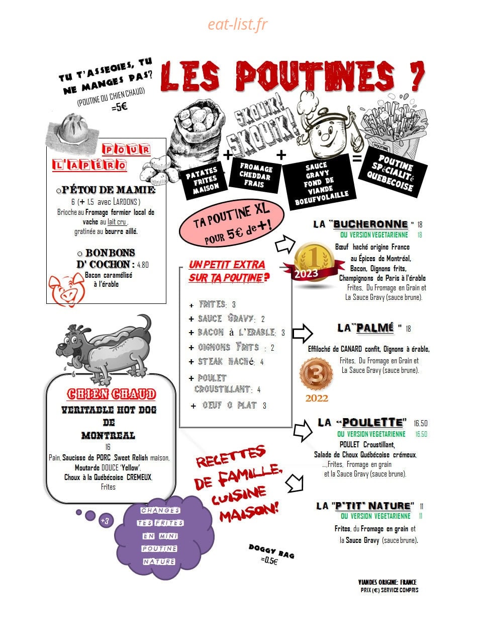 Ô Caribou — carte page 2