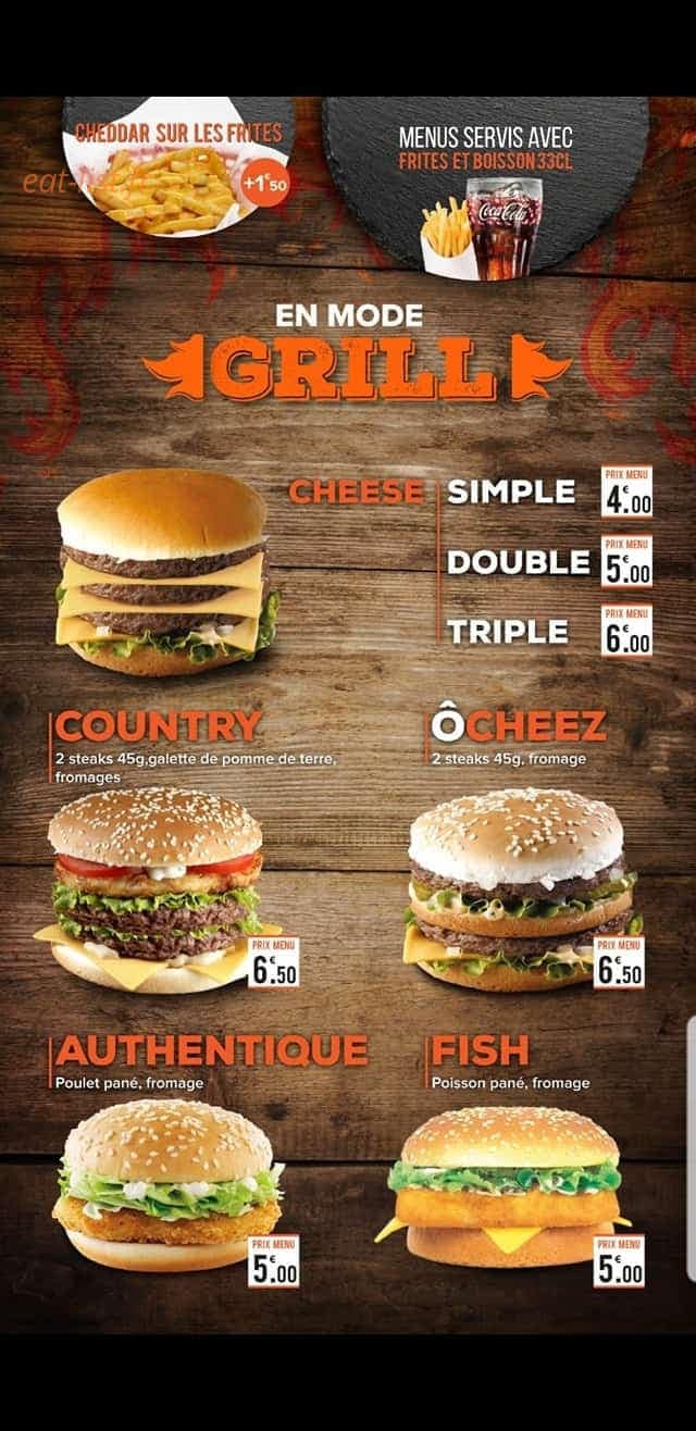 O'cheez — carte page 5