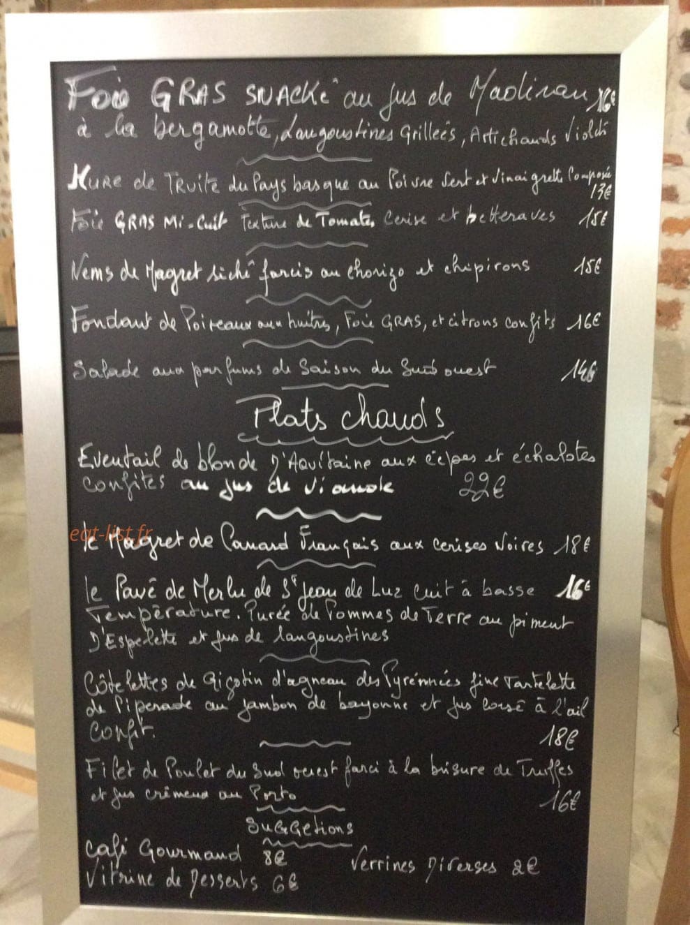 O Gascon — carte page 1