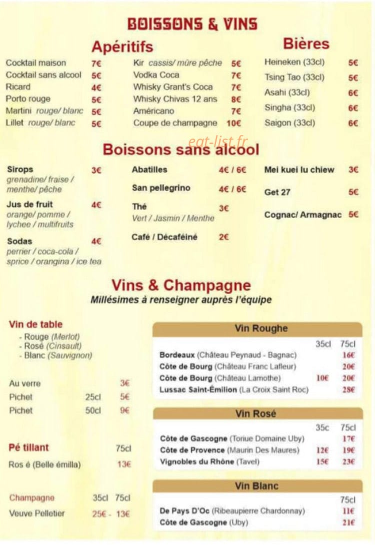 Pau To Pho — carte page 4