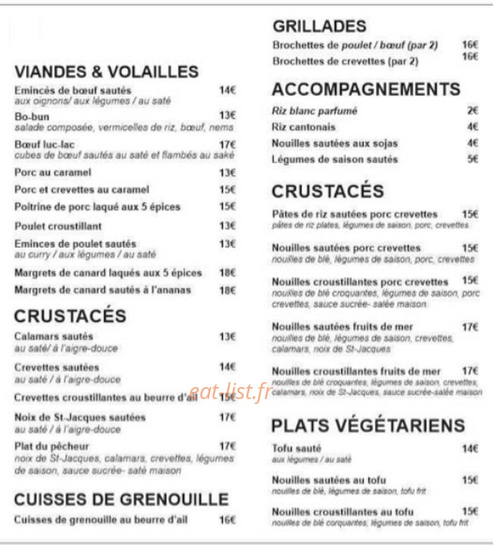 Pau To Pho — carte page 6