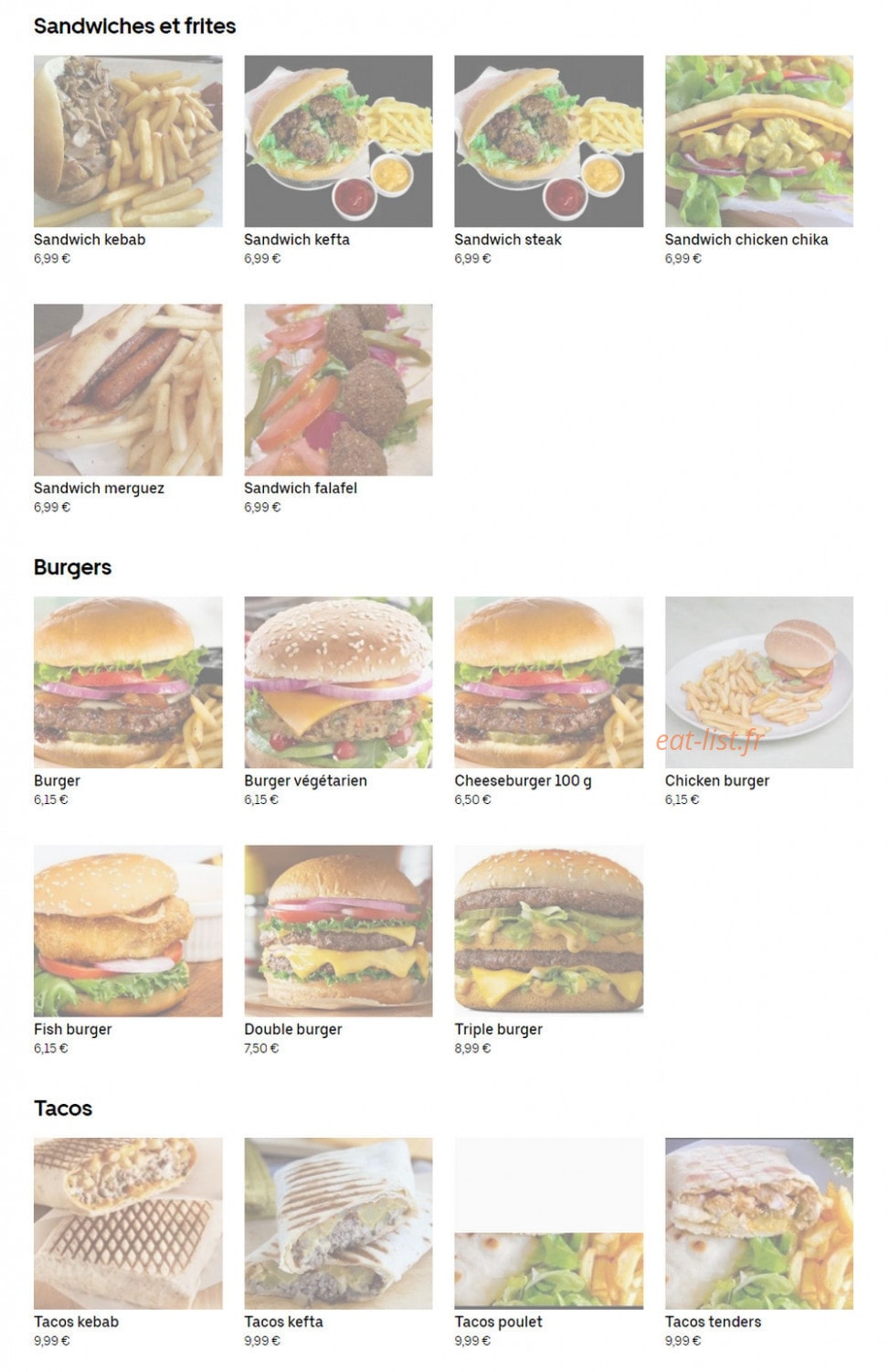 Pizza Istanbul — carte page 3