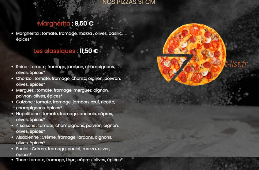 Pizza'lolo — carte page 1