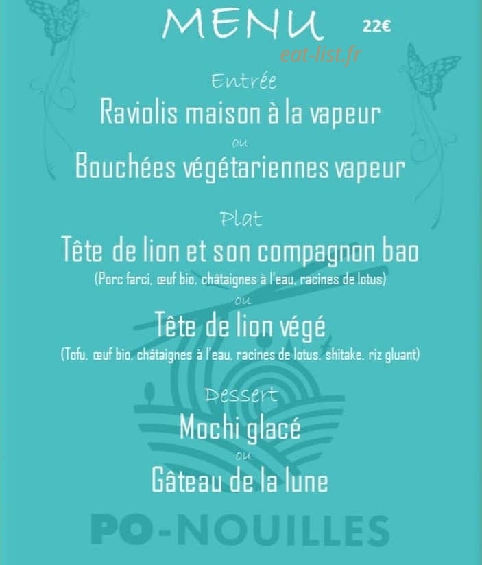 Po-Nouilles — carte page 1
