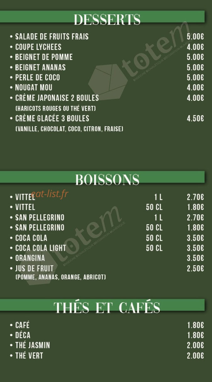 Saibi-Saibi — carte page 5