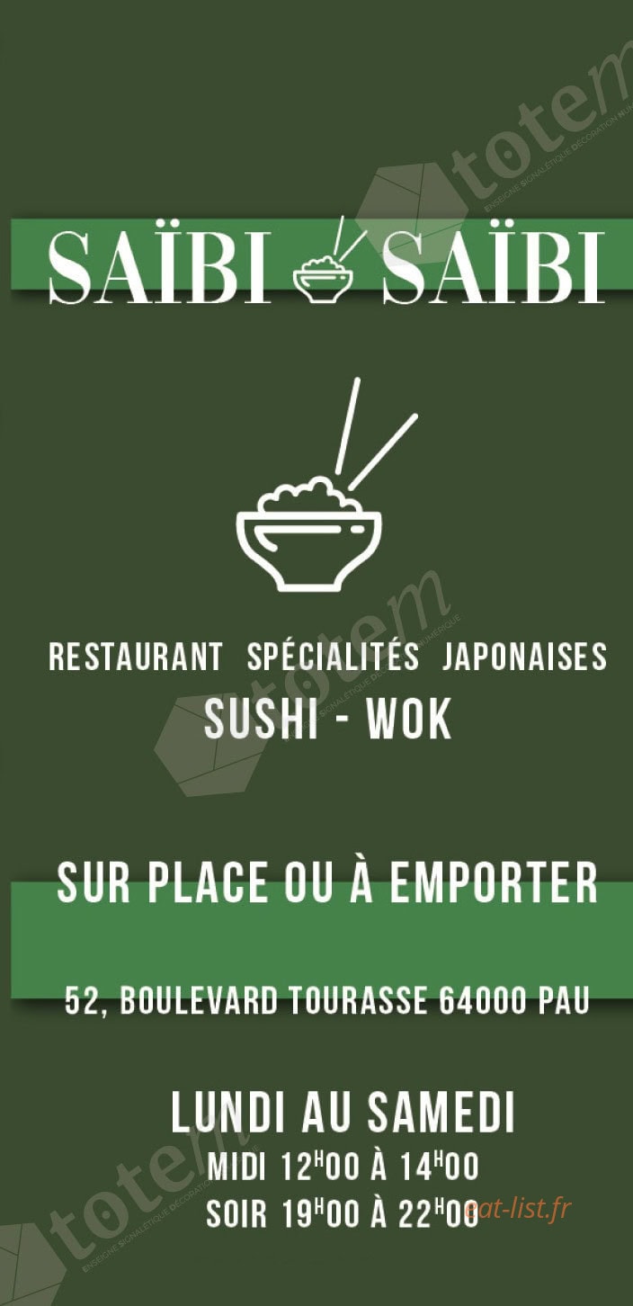 Saibi-Saibi — carte page 1
