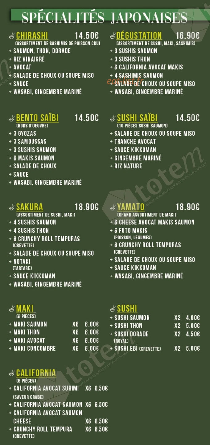 Saibi-Saibi — carte page 4