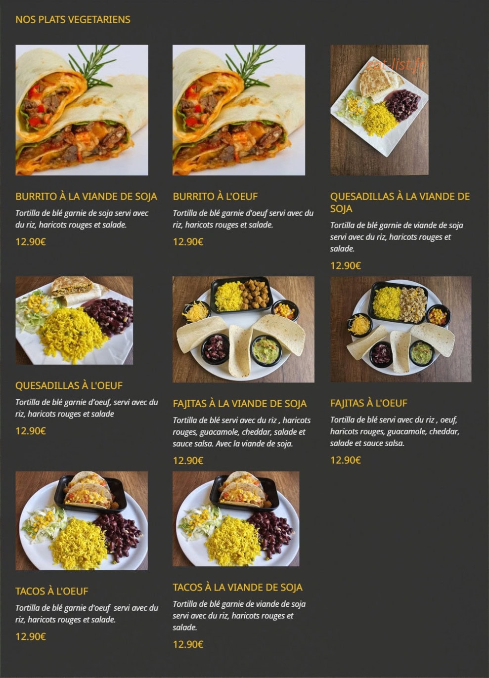 VTS drem eat — carte page 3