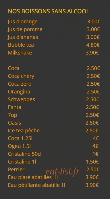 VTS drem eat — carte page 5