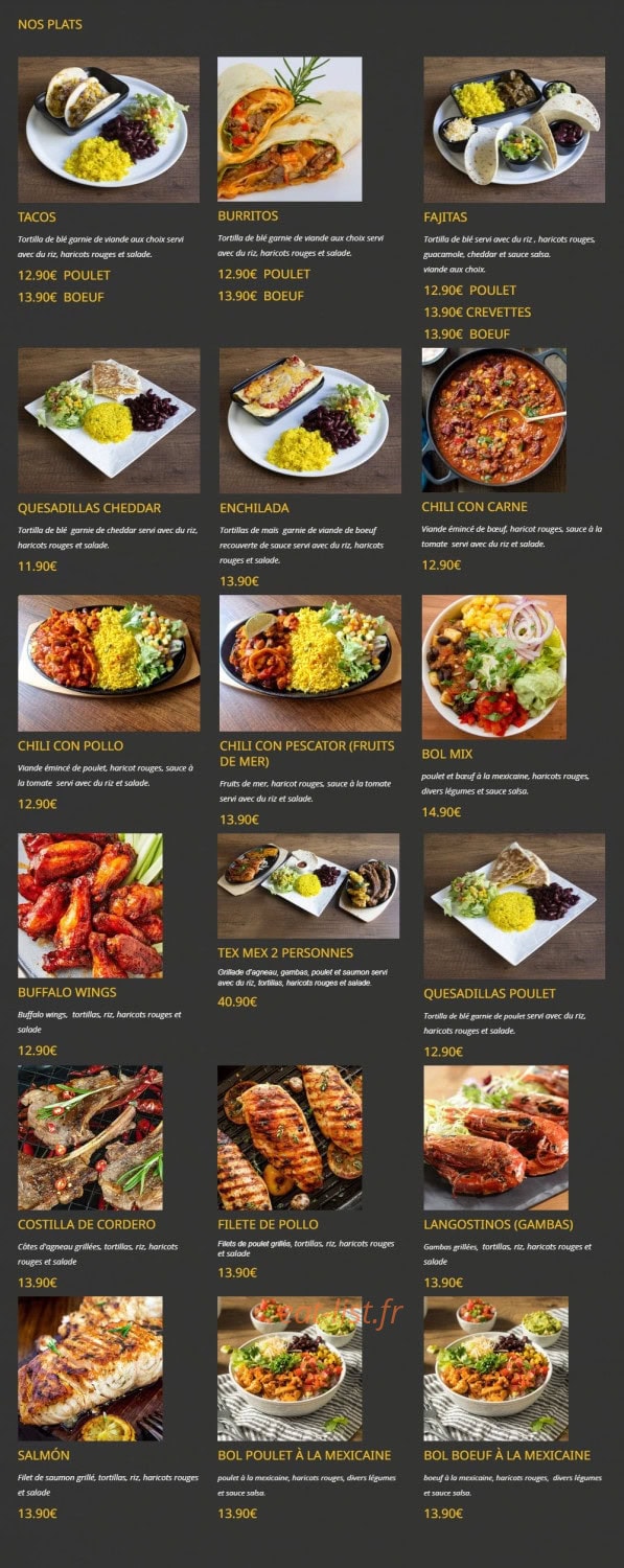 VTS drem eat — carte page 2