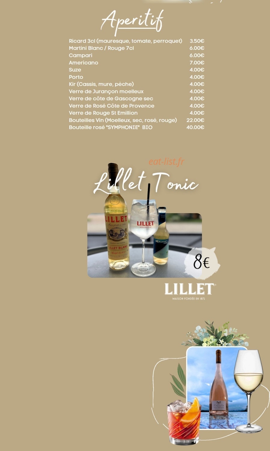 Winfield Café — carte page 3