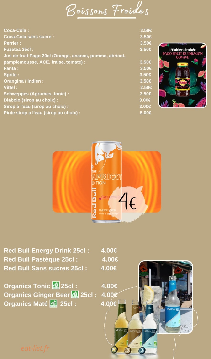 Winfield Café — carte page 2