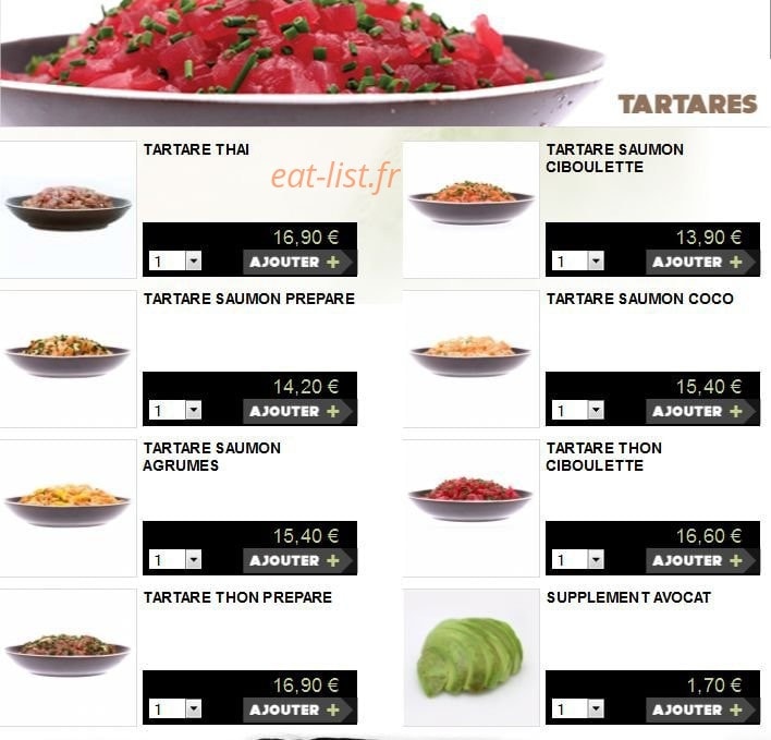 You Sushi — carte page 7