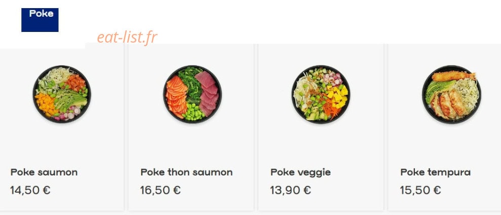 Bento Sushi & Thai — carte page 2