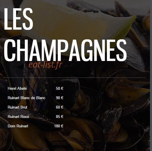 Bodega Chez Gilles — carte page 13