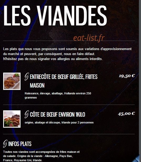 Bodega Chez Gilles — carte page 5