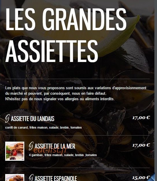 Bodega Chez Gilles — carte page 3