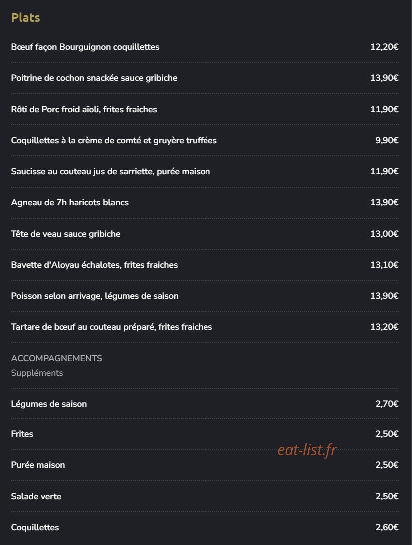 Bouillon Armand — carte page 2