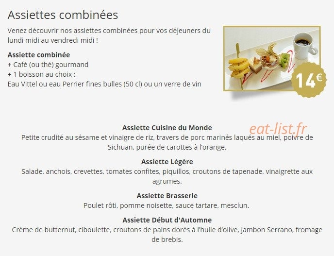 Brasserie de la Nive — carte page 2
