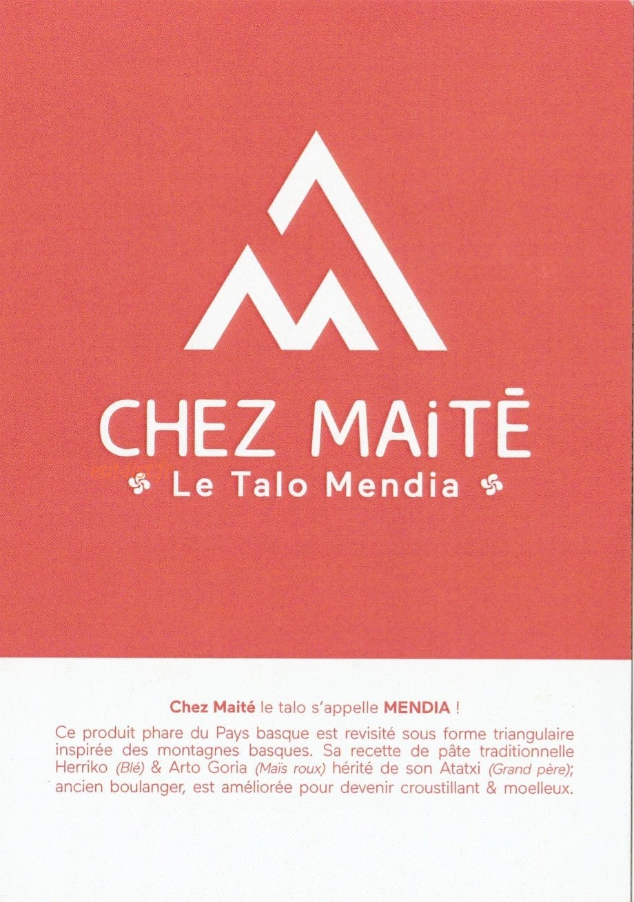 Chez Maite — carte page 1