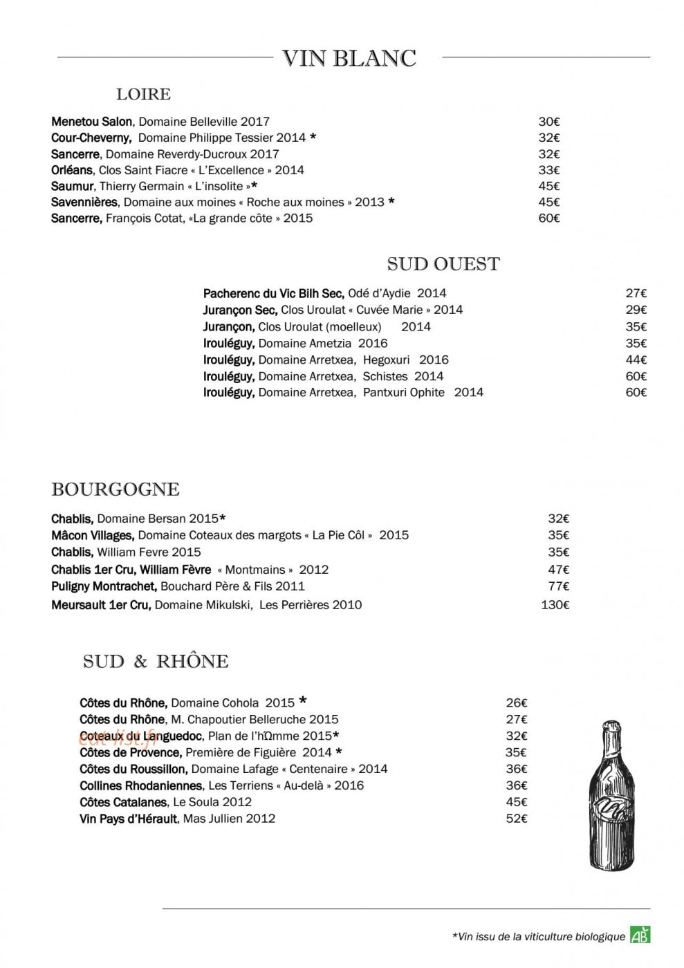 Hôtel des Basses Pyrénées — carte page 4