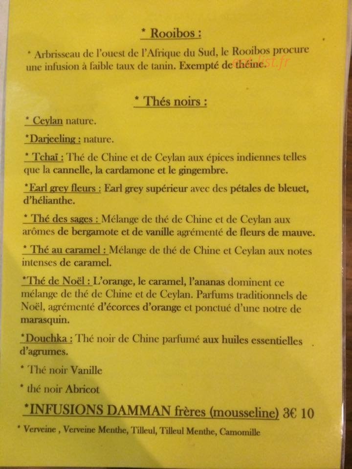 L'Instant Gourmand — carte page 10