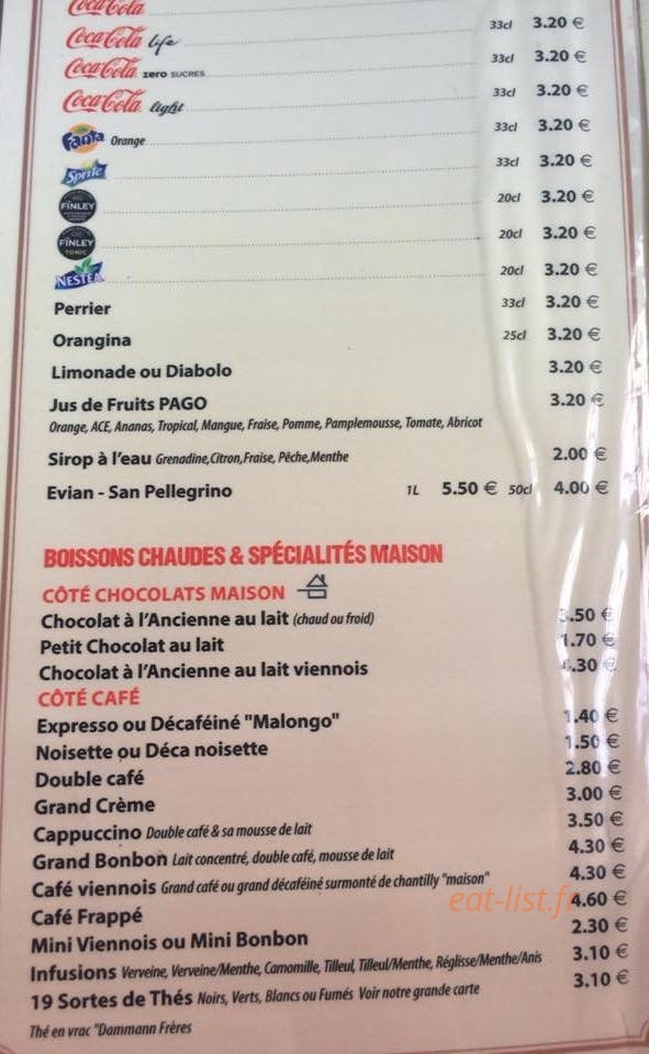 L'Instant Gourmand — carte page 6