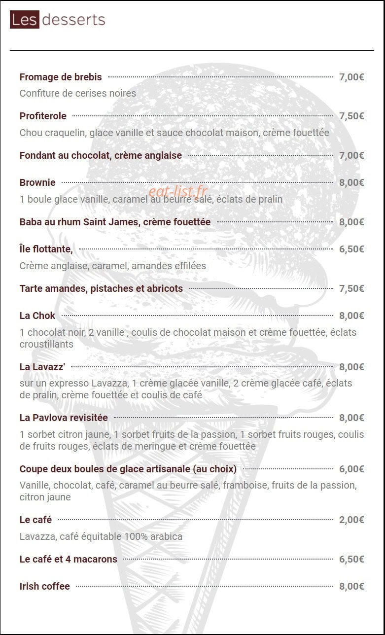 Le Belzunce — carte page 2