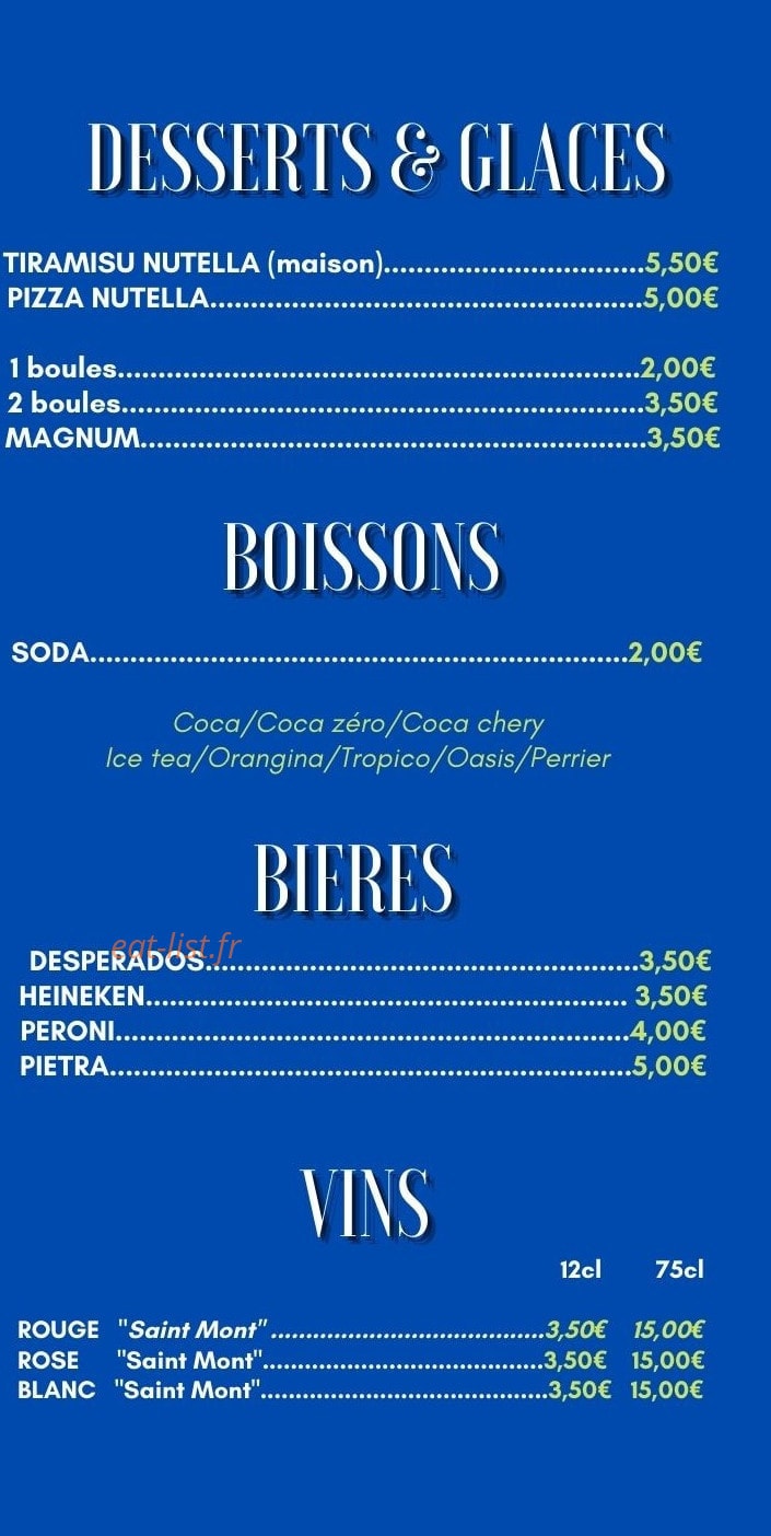 Le Cabanon — carte page 5