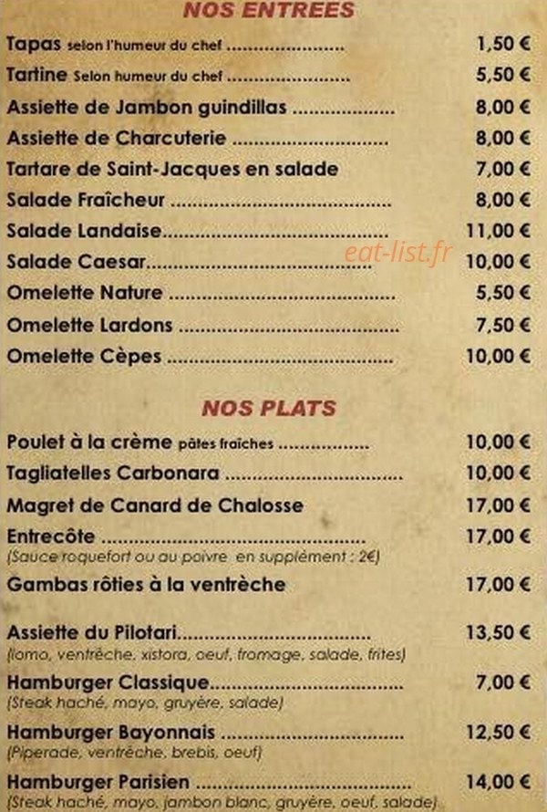 Le CDS — carte page 1