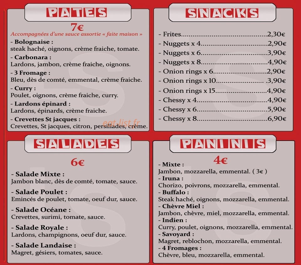 Le spot — carte page 3
