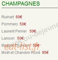 Le Trinquet Moderne — carte page 7