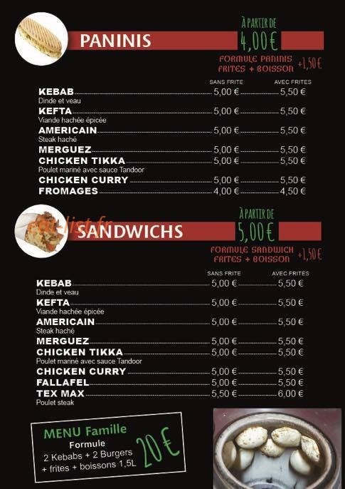 Nando's Kebab & Tacos — carte page 2