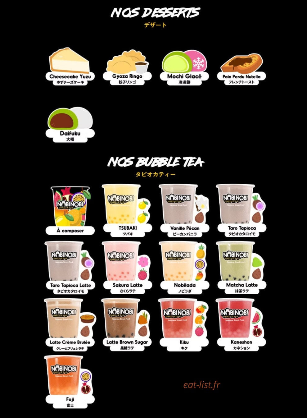 Nobi Nobi — carte page 4