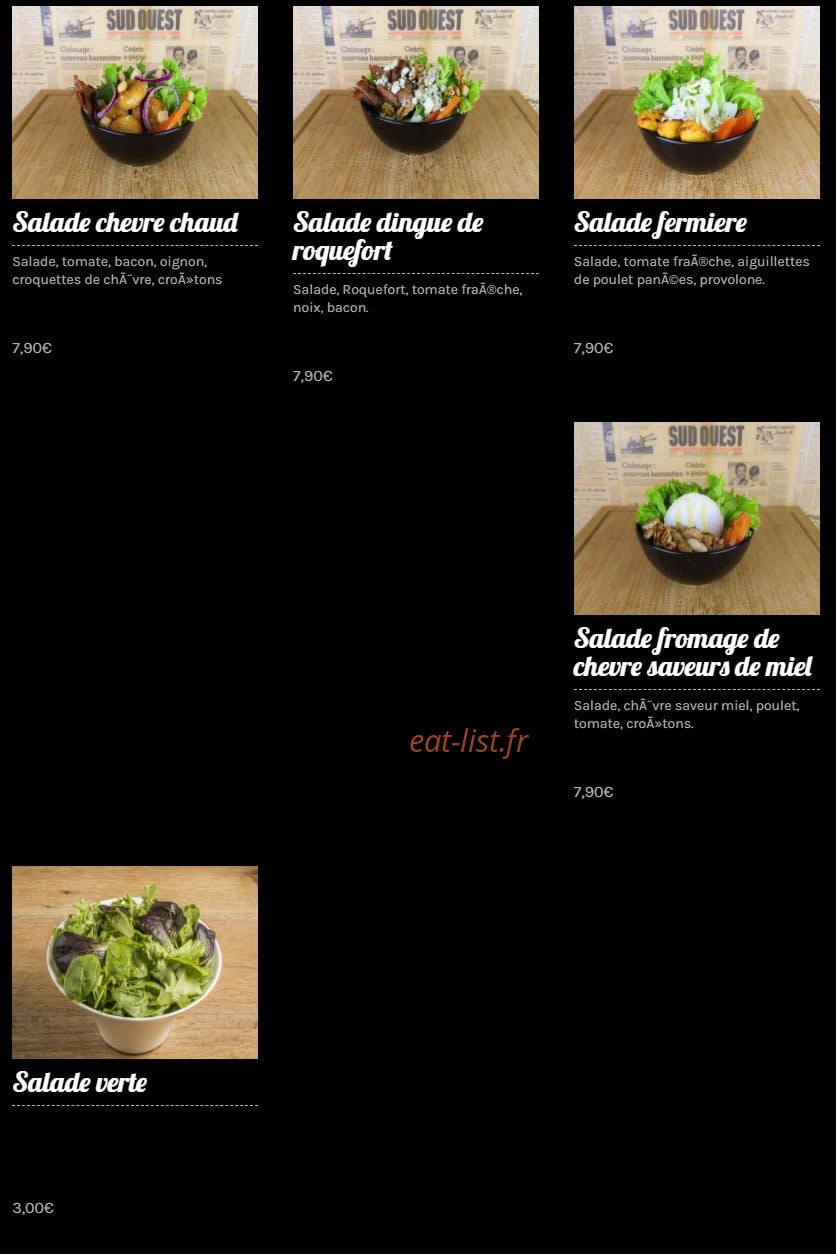 Pepe joe — carte page 8