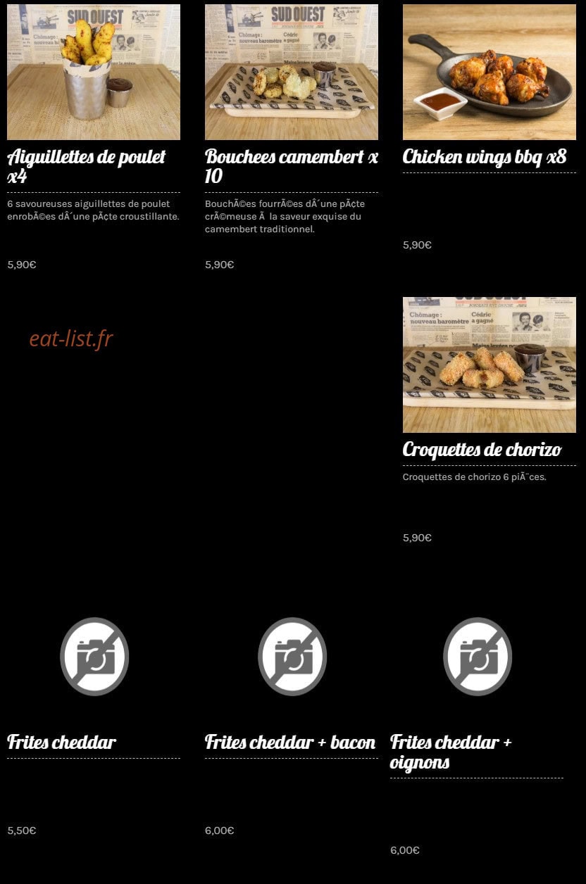 Pepe joe — carte page 6