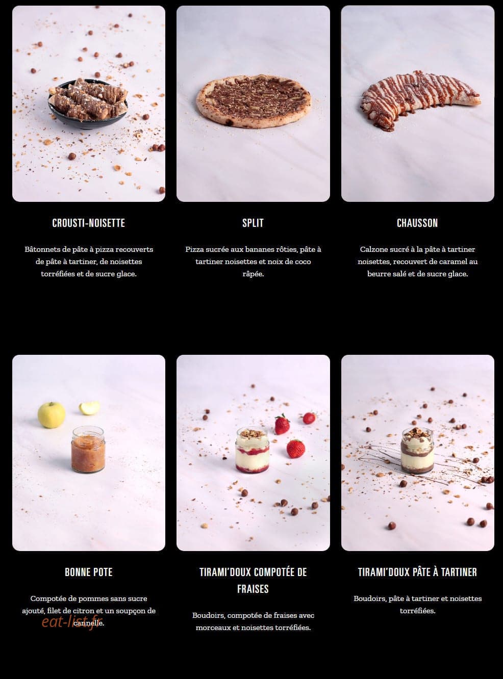 Pizza Cosy — carte page 6