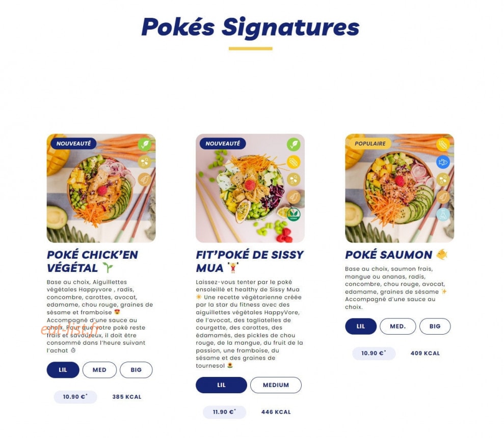 Pokawa — carte page 5