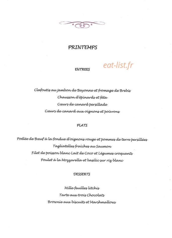 Tapas et Verrinas — carte page 4