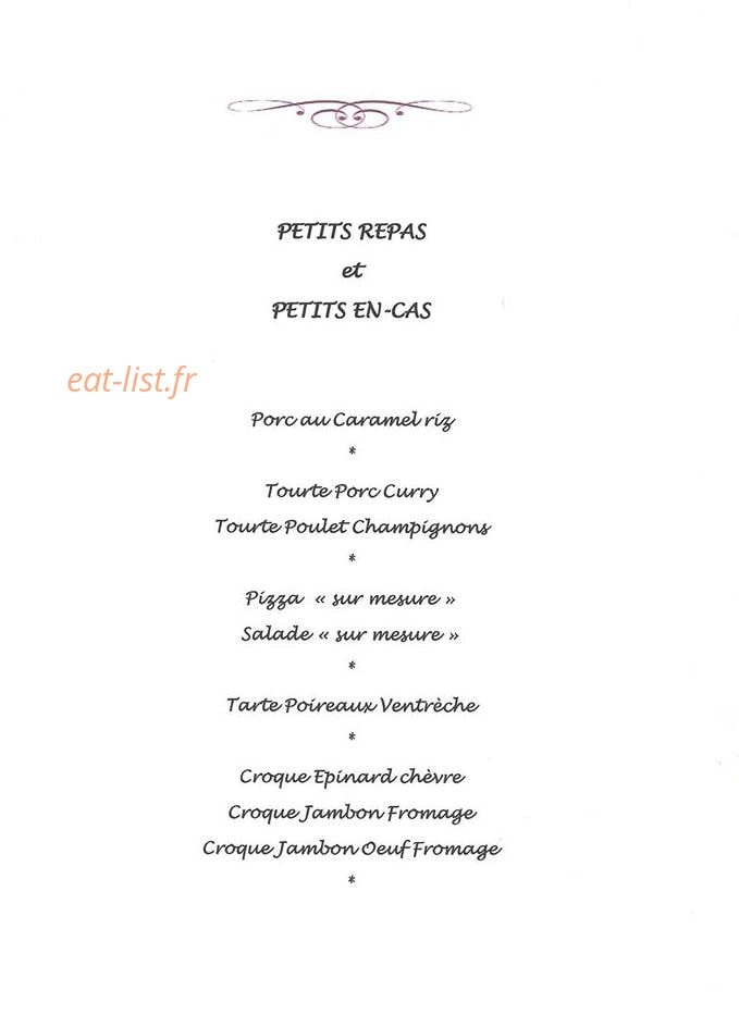 Tapas et Verrinas — carte page 1