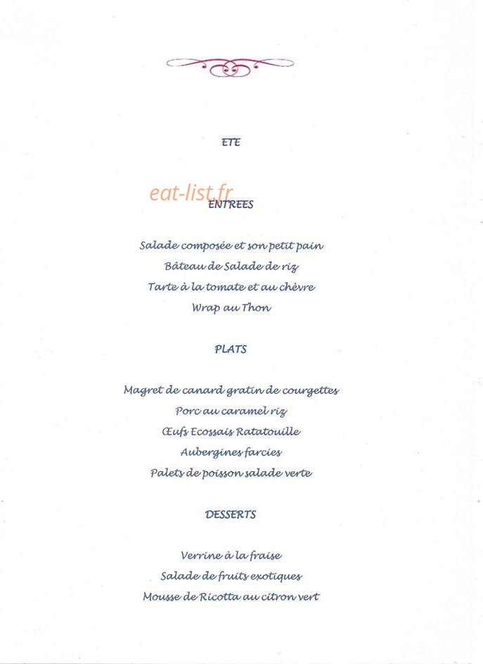 Tapas et Verrinas — carte page 2