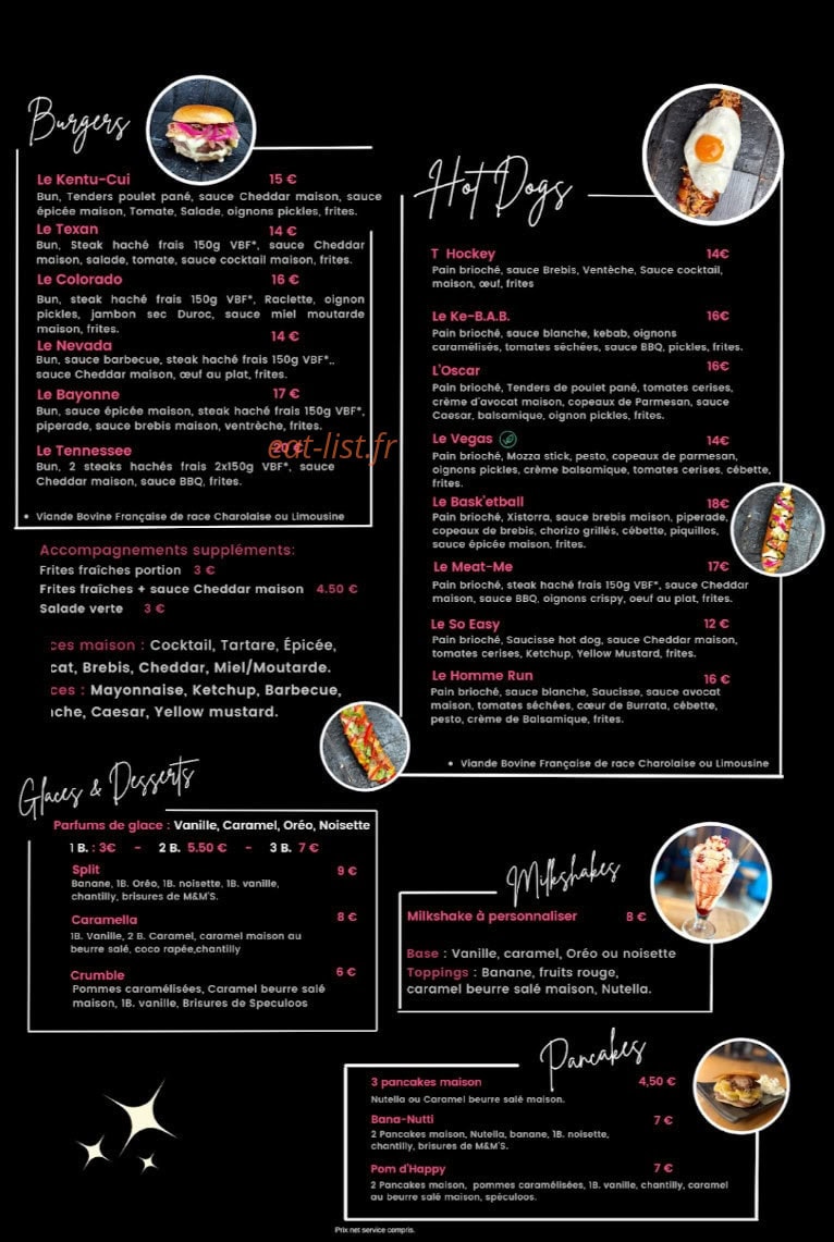 Why n'Hot — carte page 2
