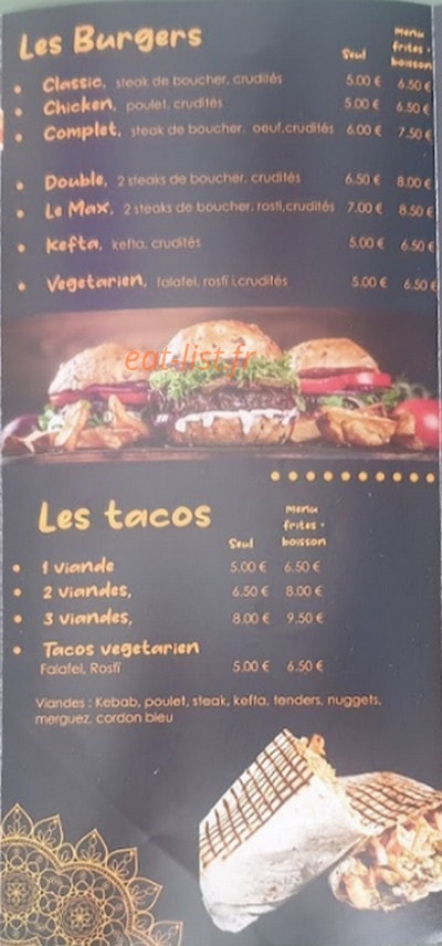 Masala Grill — carte page 3