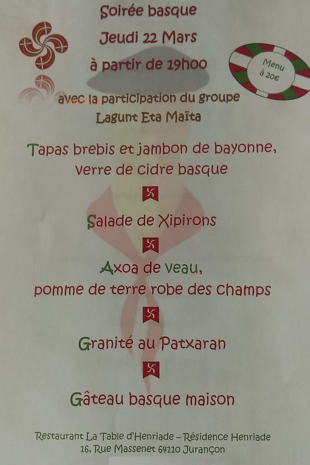Résidence Henriade — carte page 1