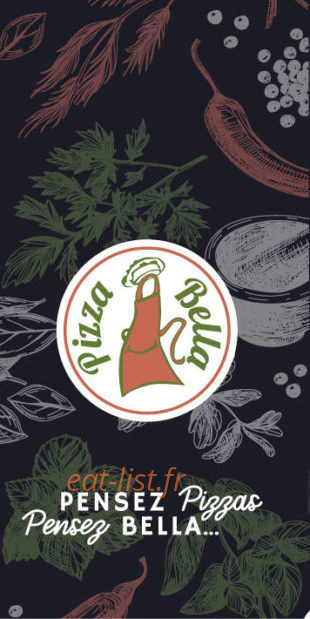 Pizza Bella — carte page 1