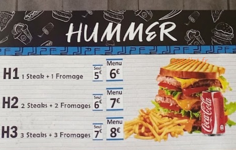 Kz fastfood — carte page 9