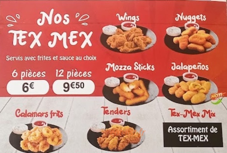 Kz fastfood — carte page 8