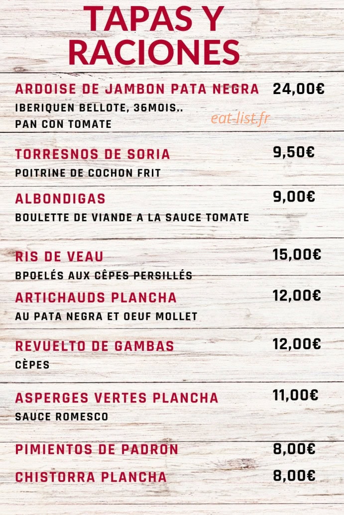 Don Pablo — carte page 3